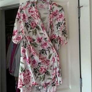 Floral Wrap Dress